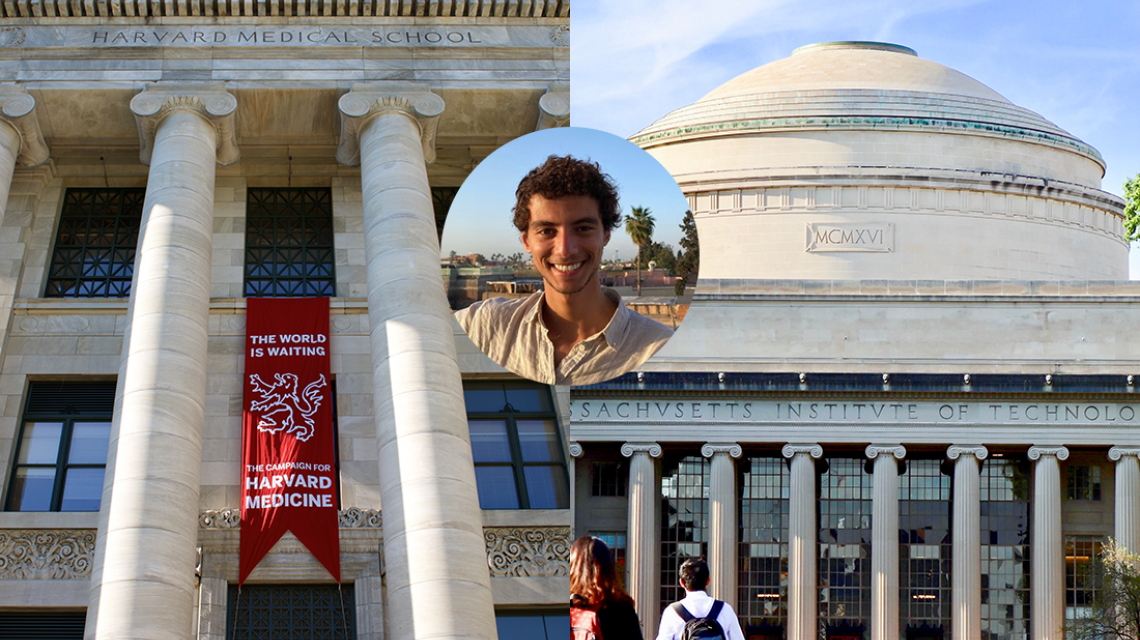 Abdallah Lamane, un élève-ingénieur CentraleSupélec inscrit au programme de thèse MIT - Harvard Medical School