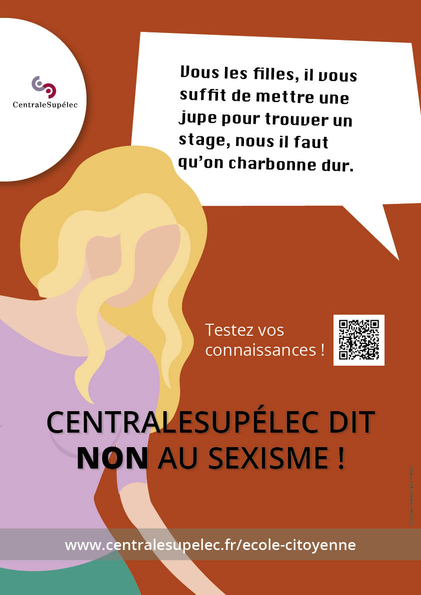 Centralesupélec Dit Non Au Sexisme Centralesupelec