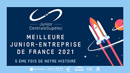 La Junior CentraleSupélec (JCS) meilleure Junior Entreprises française 2021