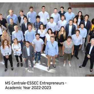 Présentation de la nouvelle promotion du Mastère Spécialisé Entrepreneurs - ESSEC - CentraleSupélec