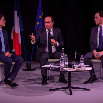 Conférence de François Hollande à CentraleSupélec