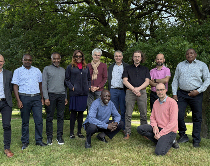 Une délégation kenyane en visite