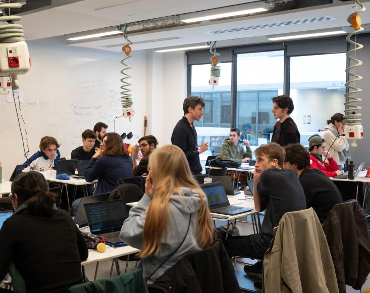 Etudiants et étudiantes de CentraleSupélec