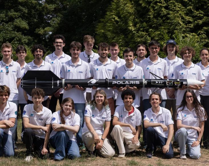 Equipe du projet Polaris au CSpace