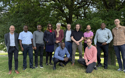 Une délégation kenyane en visite
