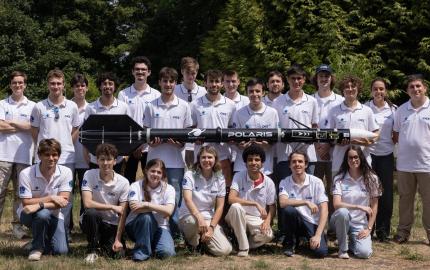 Equipe du projet Polaris au CSpace